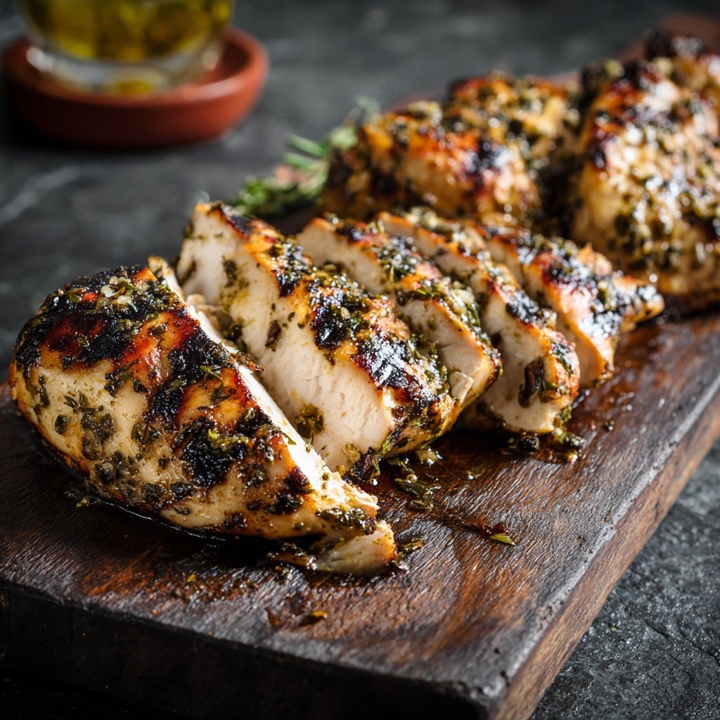 Marinated Herb Grilled Chicken