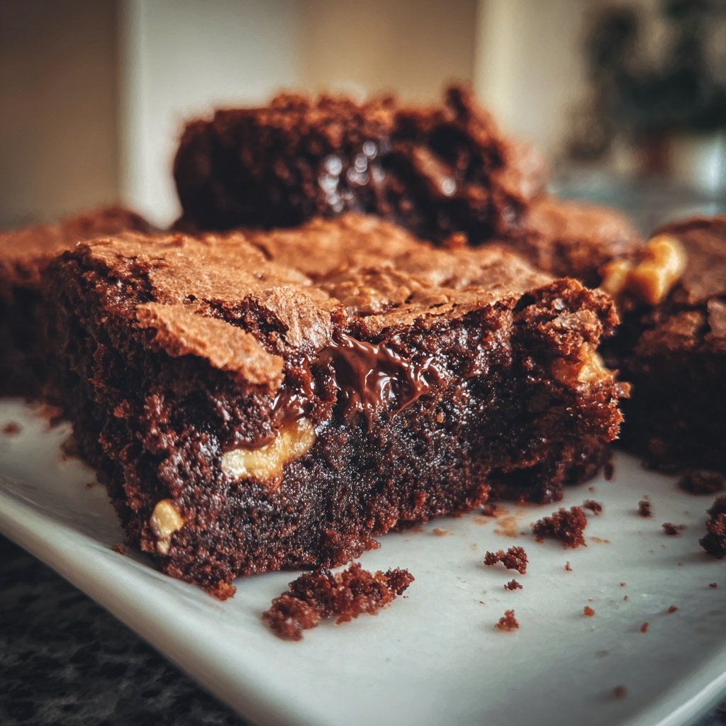 Dessert Chocolate Fudge Brownies