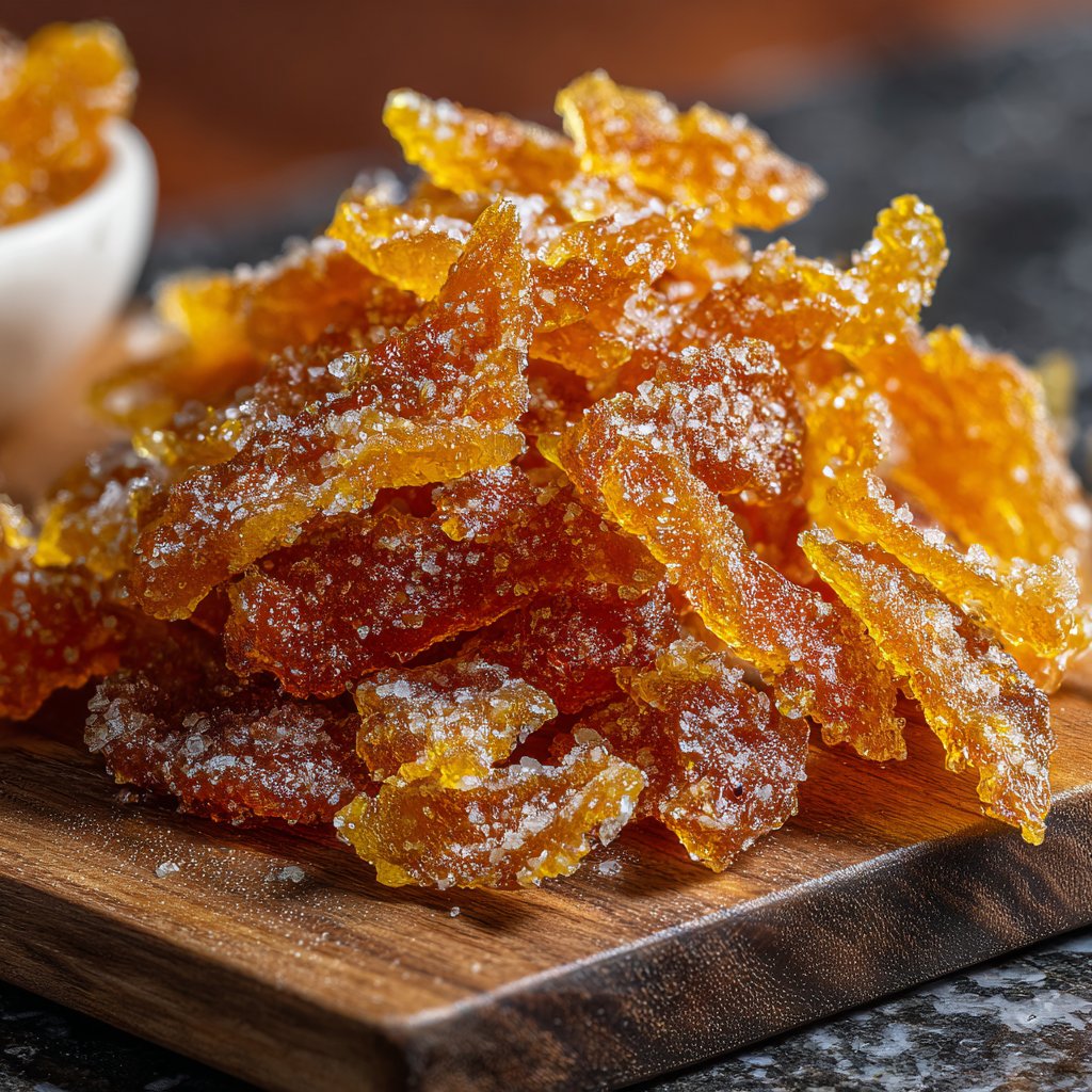 Candied Orange Peel Candy