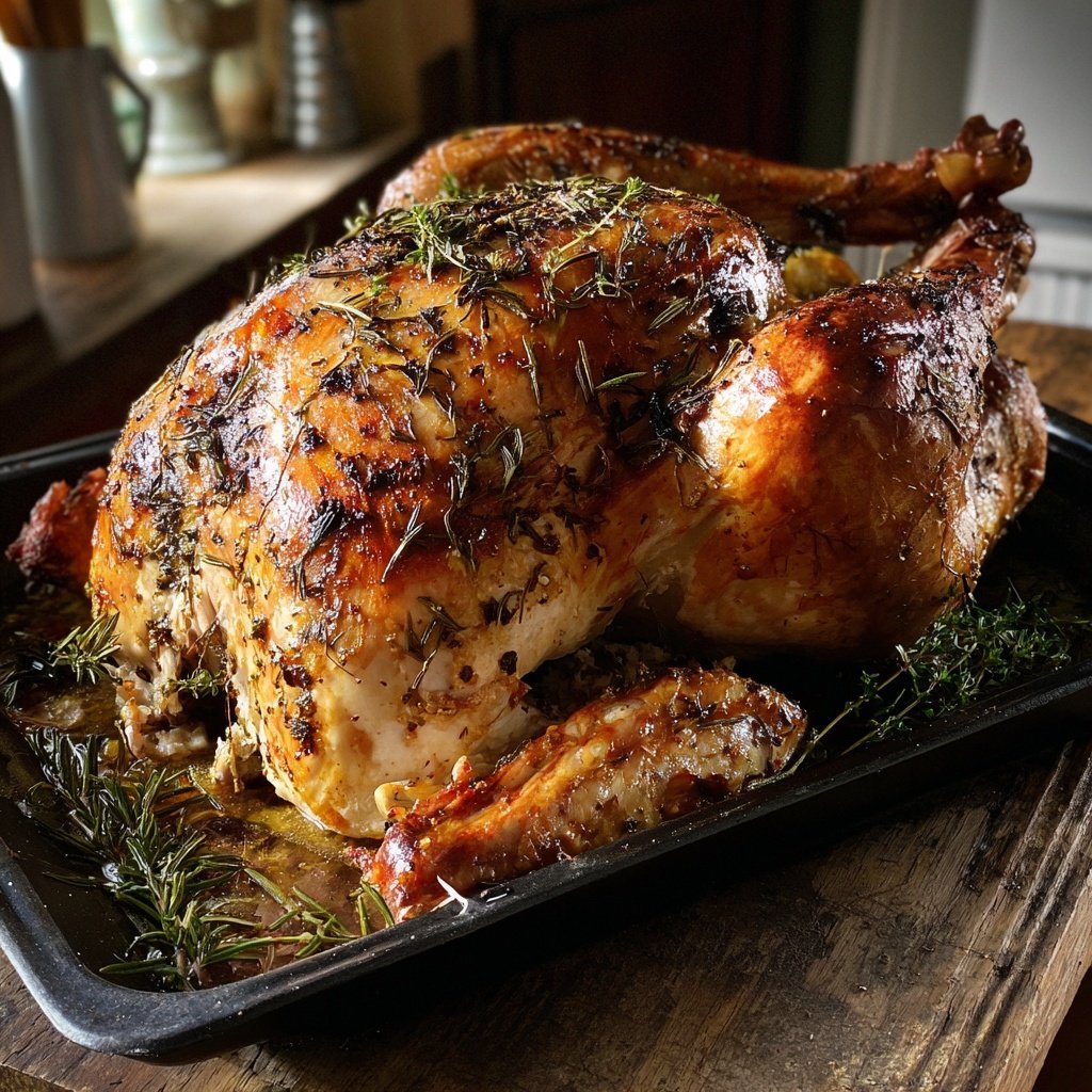 Festive Herb Roast Turkey