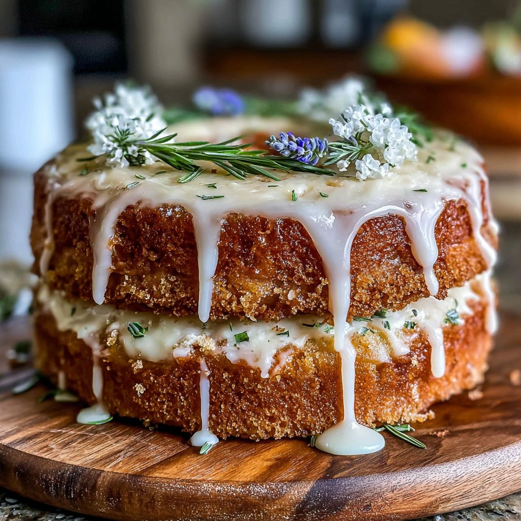 Lemon Lavender Spring Cake