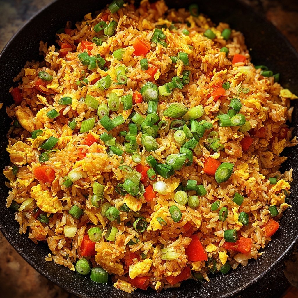 Quick 10 Minute Egg Fried Rice